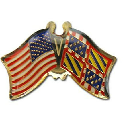 Burgundy Friendship Pin