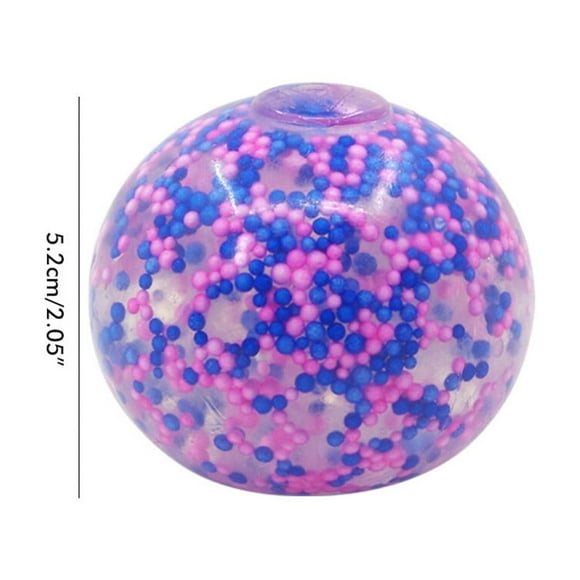 Colorful Water Bead Stress Relief Toy Colorful Balls Toys Vent Decompression Grape Ball Pinch Toy Anxiety Toys Gift for Friends