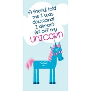 Club Pack of 120 "A Friend Told Me I Was Delusional. I Almost Fell Off My Unicorn" 12 Packs Swankie Hanky Tissues