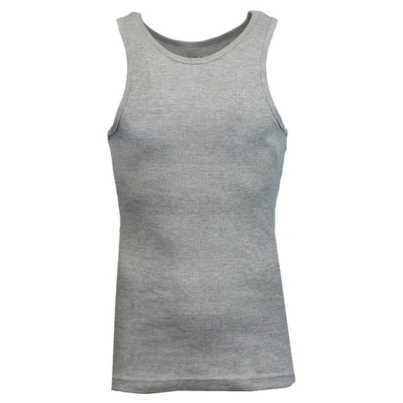 Mens Heavyweight Ribbed Tank Top