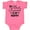 Hot Pink, variant on Inktastic My Best Friend is My Pappy with Hearts Boys or Girls Baby Bodysuit