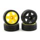 thumbnail image 1 of 4pcs 12mm Hex 65mm Neumático de goma Neumático de rueda para Xv-01 -01 -02 Lc Racing Ptg-2 I Wr8 1/10 Rc Car,1, 1 of 3