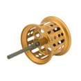 thumbnail image 1 of Carrete de pesca Baitcasting, copa de alambre, aleación de aluminio, Micro línea, carrete de copa para pesca, accesorios modificados DIY, dorado, 1 of 8