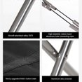 thumbnail image 4 of Portable Camping Stool Folding Lawn Chair with Carry Bag Aluminum Alloy Ultra-Light Stool for Picnic Camping Fishing, 4 of 5