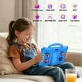 thumbnail image 5 of JoyStone Kids Tablet 7 inch Android 14, 2GB RAM+32GB ROM, Fun Cartoon Case, Parental Control, Dual Camera, WiFi Bluetooth, Educational Tablet for Toddlers, Blue, 5 of 10
