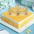 thumbnail image 4 of Travelwant Vintage Crown Cake Topper, Happy Birthday Cake Topper Party Decor, Cake Decoration Baby Crown for Boys and Girls, Cake Decorations for Weddings, 4 of 7