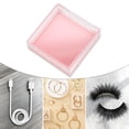 thumbnail image 5 of Unique Bargains 1 Pc Double Layer Right Angle Nail Storage Box Pink Plastic, 5 of 5
