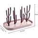 thumbnail image 1 of Estante para secar biberones, Estante para secar biberones para biberones y accesorios, Forma de cactus, Soporte para biberones multifuncional para biberones, Cubiertos, Tetinas, Collares, Pendientes ShuxiuWang 8390613696854, 1 of 1