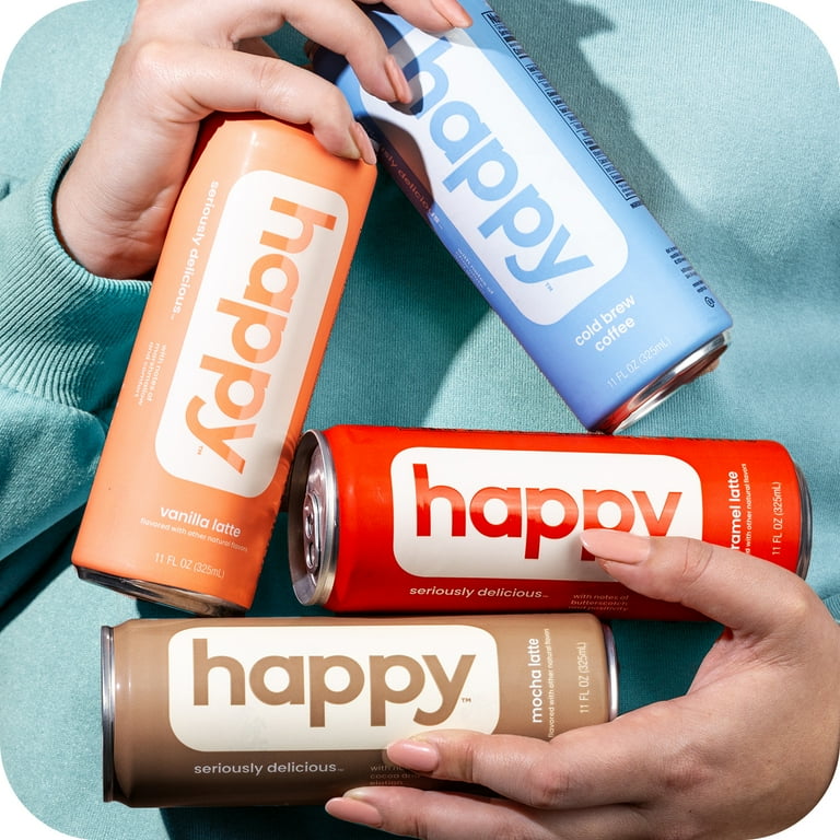 happy Mocha Latte, 11oz Ready-To-Drink - Walmart.com