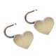 thumbnail image 4 of 2 juegos de candados de Metal Vintage con cerradura de corazón, suministros para manualidades del hogar con llaves, 30x39mm, 4 of 8