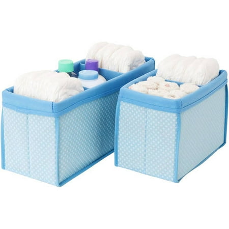 Delta Nursery Organizer Bins, Set Of 2, Baby B