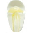 Handcrafted Glass Glow in The Dark Jellyfish Paperweight Tall 4.5 ...