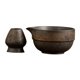 thumbnail image 2 of Juego de 2 piezas de matcha con soporte para batidor, juego multifunción para ceremonia del té para principiantes. oro, 2 of 9