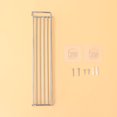 thumbnail image 4 of DEEPCRAFF 1Ud Estante De Pared Para Especias En Metal Plateado Resistente Y Antióxido Para Cocina, 4 of 8