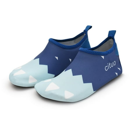

Cuhas-Kids Water Shoes Quick Dry Non-Slip Water Skin Kids Swim Socks For Beach