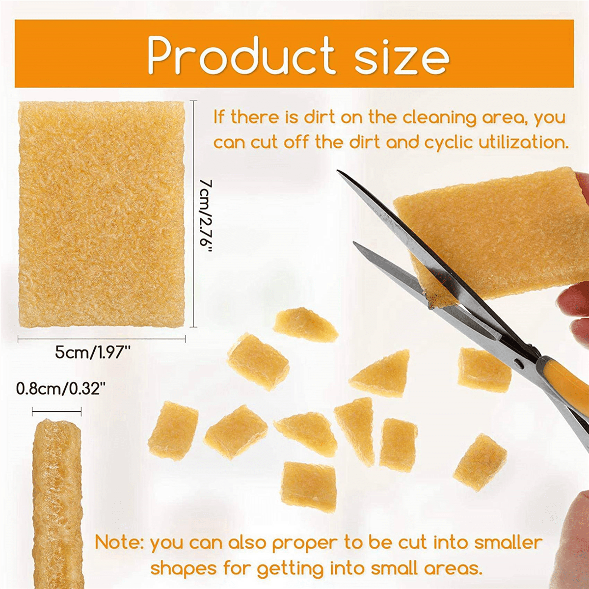 60 Pcs Glue Residue Cement Eraser Rubber Cleaning Eraser for Removing Adhesive and Residues From Paper Plastic and More