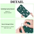 thumbnail image 6 of Green Christmas Snowflake Pattern Dish Drying Mat for Kitchen 1 Pack, Ultra Absorbent Microfiber Dishes Drainer Mats,16x18in(41x46cm), 6 of 6