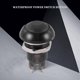 thumbnail image 3 of On-Off Latching Waterproof 12mm Push Button Switch SPST 2A IP67, Black, 3 of 5