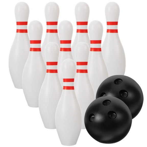 WORGEOUS  Wooden Bowling Ball Birthday Party Toy Math Skills Child