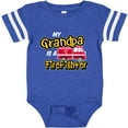 thumbnail image 3 of Inktastic My Grandpa is a Firefighter with Fire Truck Boys or Girls Baby Bodysuit, 3 of 5