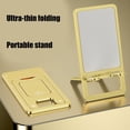 thumbnail image 3 of Aluminum Folding Tablet Stand, Solid Desktop Bracket Phone Holder For HandsFree Video Streaming Phone Mount, 3 of 14