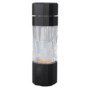 Hydrogen Water Bottle Generator,  8000ppb Portable Hydrogen Water Ionizer Machine Maker, Hydrogen Rich Water Glass Health Cup for  Travel