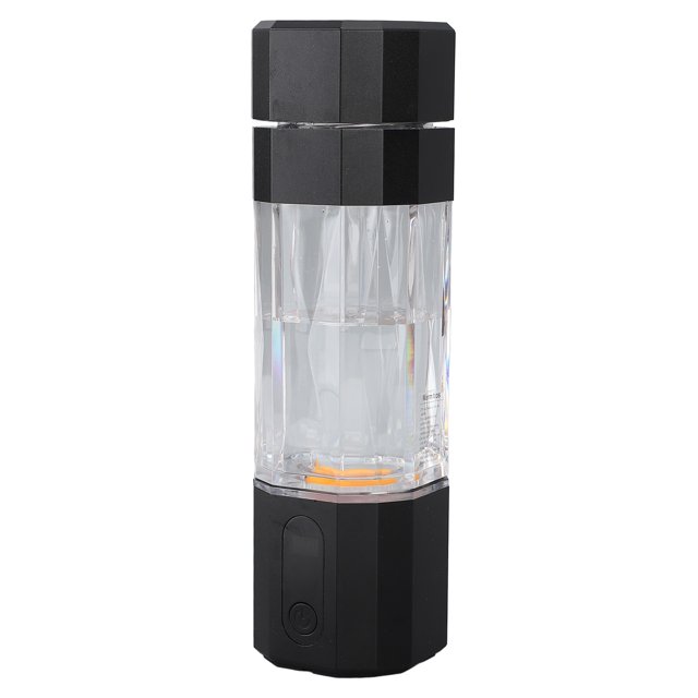 Hydrogen Water Bottle Generator, 8000ppb Portable Hydrogen Water Ionizer Machine Maker, Hydrogen Rich Water Glass Health Cup for Travel