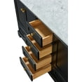 thumbnail image 6 of Ancerre Designs Audrey 72" Wood Bathroom Vanity Set in Black Onyx, 6 of 6