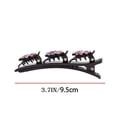 thumbnail image 2 of HZCrisp 5PCS Sparkling Crystal Braided Hair Clips for Women, Elegant Rhinestone Floral Hair Accessories, Durable Acrylic Styling Clips for Secure Hold, Ideal for Weddings, Parties, 2 of 6