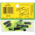 thumbnail image 5 of (6 pack) Creme Mini Tails Lures 10 Pack, Black Chart, 5 of 5