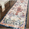 thumbnail image 1 of Vintage Distressed Boho Oriental Area Rug 2'x7' Multi Runner Rug, 1 of 7