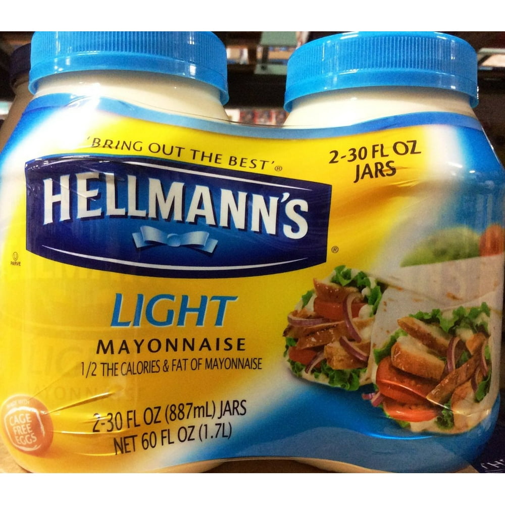 Hellmanns Light Mayonnaise 230 Fl Oz