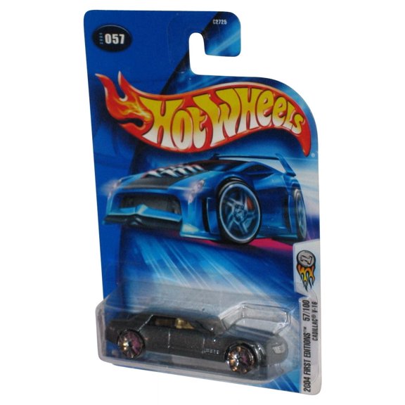 Hot Wheels 2004 First Editions 57/100 Cadillac V-16 Silver Toy Car #057