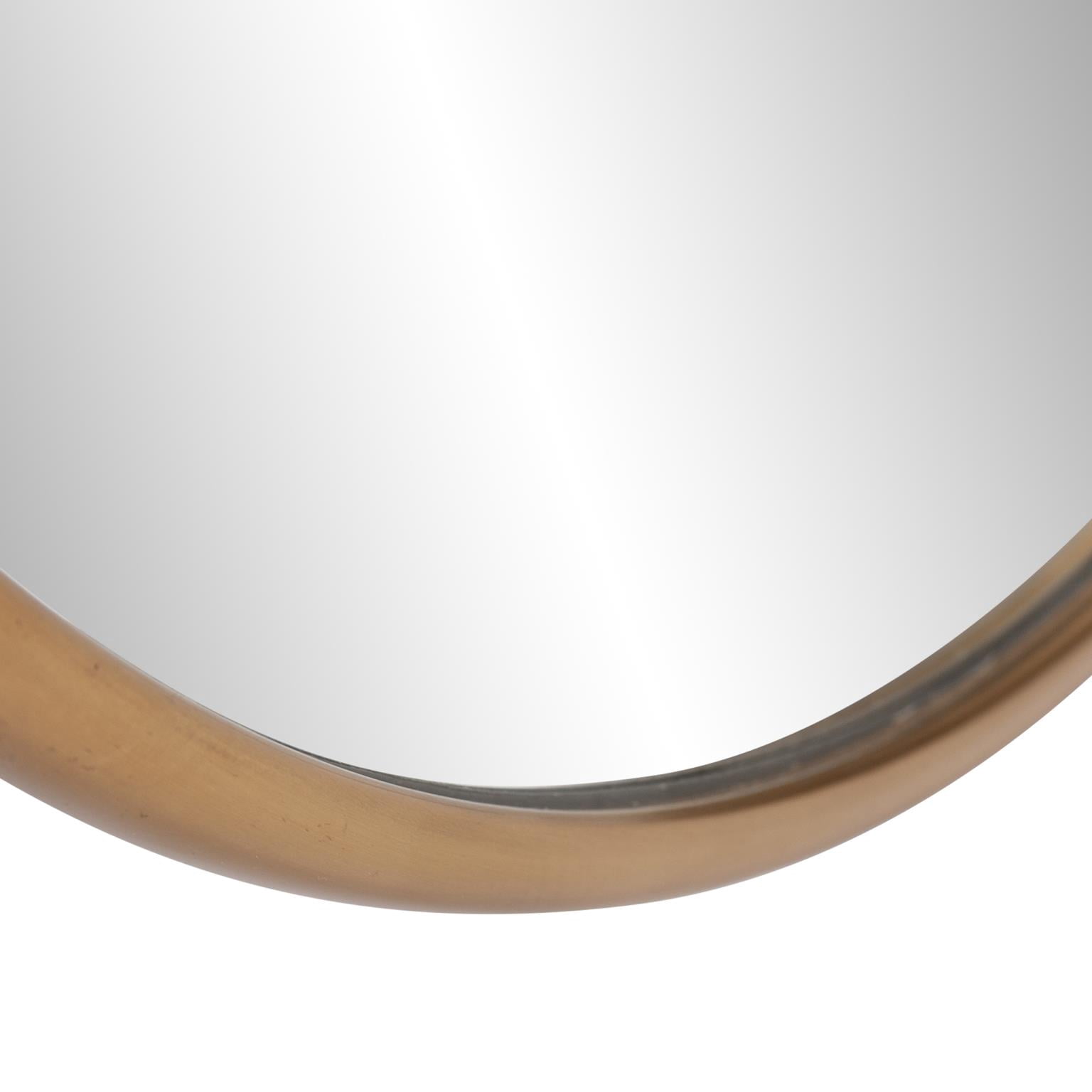 Tyler Dillon Round Decorative Stainless Steel Wall & Accent Mirror