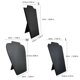 thumbnail image 3 of Stylish Lint Covered Necklace Bust Display Rack Sturdy Stand Jewelry Holder with Elegant Color for Home Decoration black velvet L, 3 of 5