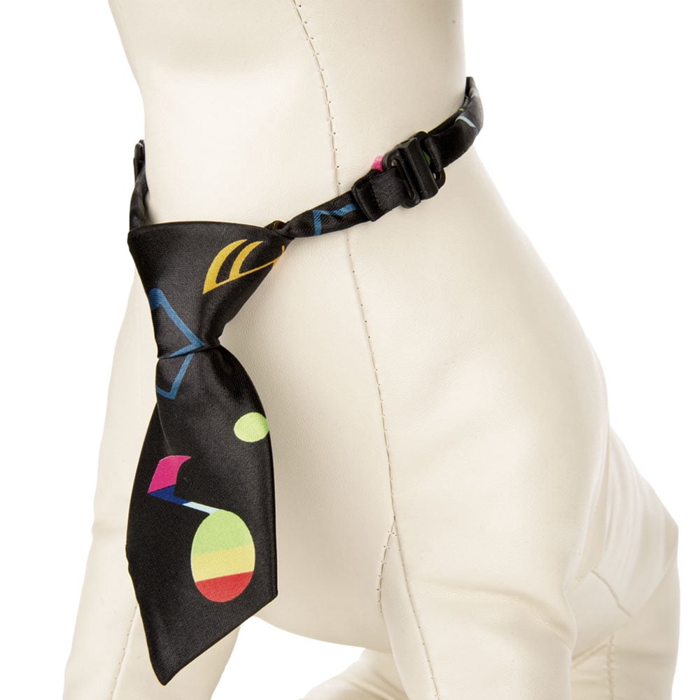 CUECUEPET Adjustable Party Time Novelty Design Fashion Necktie for Small Dogs