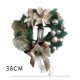 thumbnail image 3 of Christmas Halloween Holiday Art Wreath Decorative Simulation Door Wreath Christmas Decorations for Window Christmas Pendant, 3 of 5