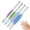 White&Purple+Blue&Green+Pink&Blue+Purple&Blue, variant on Metal Nail File, Double end fader Nail Art Tools Fingernail Files Pedicure Cuticle Trimmer for Natural Nails - Pink&Purple+Pink&Blue+Purple&Green+White&Purple+Blue&White
