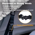 thumbnail image 2 of 11 to 13Ft Trailerable Boat Cover,Beam Width up to 106 in,420D Heavy Duty Mooring Cover for V-Hull Runabouts with 9 Straps, 2 of 8