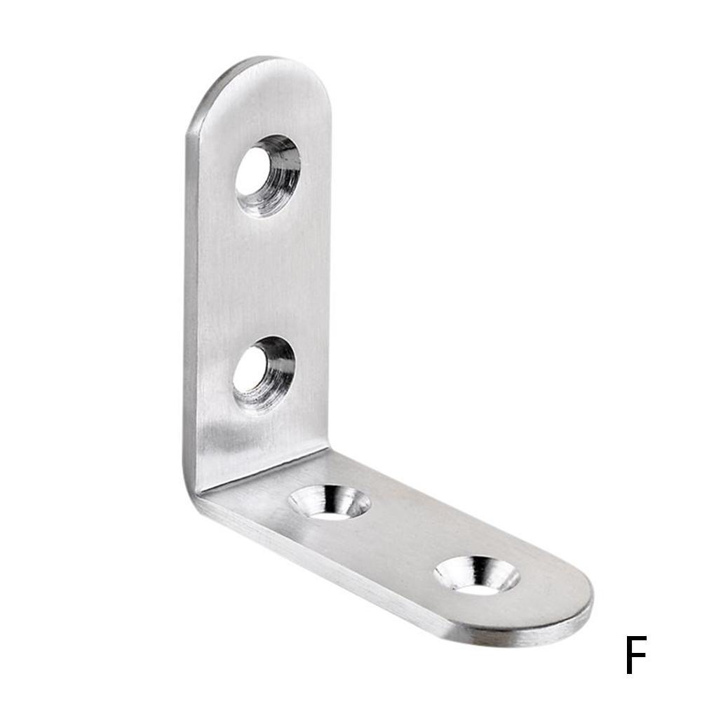 Right Angle Bracket Corner Brace Stainless Steel L Shape Furniture