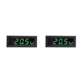thumbnail image 3 of Maytalsory Car Clock Voltmeter Universal and Durable Accessories Green 58x22mm 2Set, 3 of 6
