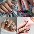 thumbnail image 6 of 3pcs Poker Elements Nail Stamping Plates Diamonds Clubs Nail Art Templates Textured Nail Art Stencil Stainless Steel Nail Image Plates, 6 of 7