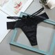 thumbnail image 3 of Gibobby Calzones de encaje para mujer Braguitas de diseño sexy Calzoncillos de algodón de tiro Cómodo Look sexy Ropa interior para damas(Negro,G), 3 of 5