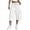 White# capri pants for women, variant on Oksale Capri Cargo Pants Womens Wide Leg Capris with Pockets Casual Elastic Drawstring Waist Cropped Trousers Loose Comfy Summer Clothing Pink M
