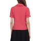 thumbnail image 3 of INSPIRAR CHIC Blusa de Mujer Vintage con Cuello Peter Pan y Corbata Casual Linda Camisa de Algodón con Botones M Rojo Pastel, 3 of 5