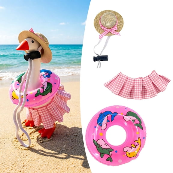 Porch Goose For Seasonal Porch Goose Outfit Porch Goose Bikini Goose Outfits Porch Goose Hats Desk Goose Outfits Summer Pet Clothes Hangers for Closet Pet Clothes Closet Pet Clothes Rack Small Pet