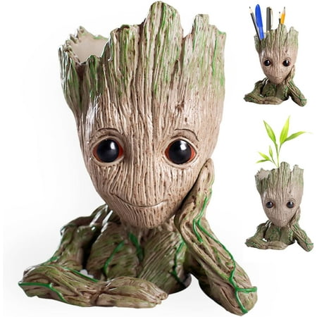 Tatum88 Baby Groot Flower Pot - Action Figure Plants and Pens from the