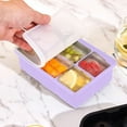 thumbnail image 5 of Large Silicone Ice Cube Tray, Whiskey Cocktail Mold With Lid, Hexagonal Ice Block Maker, Freezer-Safe Drink Cooler, BPA-Free Bar Accessory, 5 of 6
