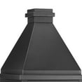 thumbnail image 4 of Progress Lighting Richmond Hill 1-Light Wall Lantern, Textured Black, Clear Glass Panels, Steel, 4 of 9