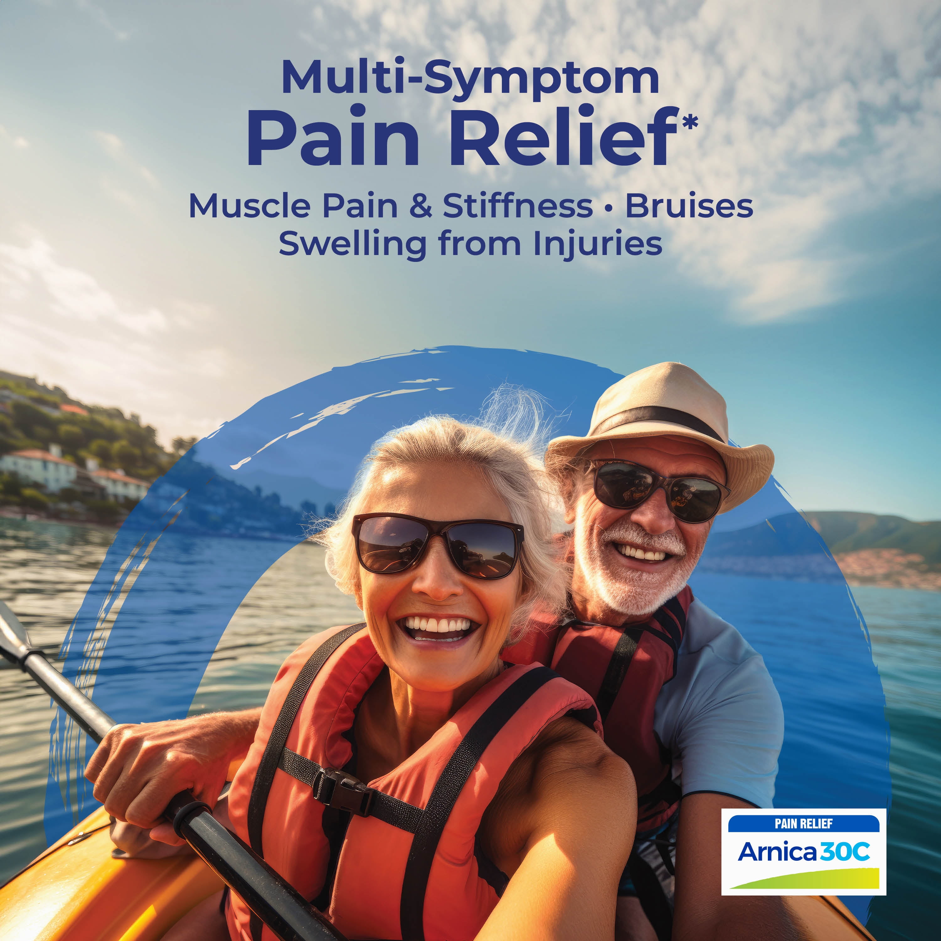 (3 pack) Boiron Arnica Montana 30C Multi-Pack, Homeopathic Medicine for Pain Relief, Muscle Pain & Stiffness, Swelling from Injuries, Bruises, 240 Pellets